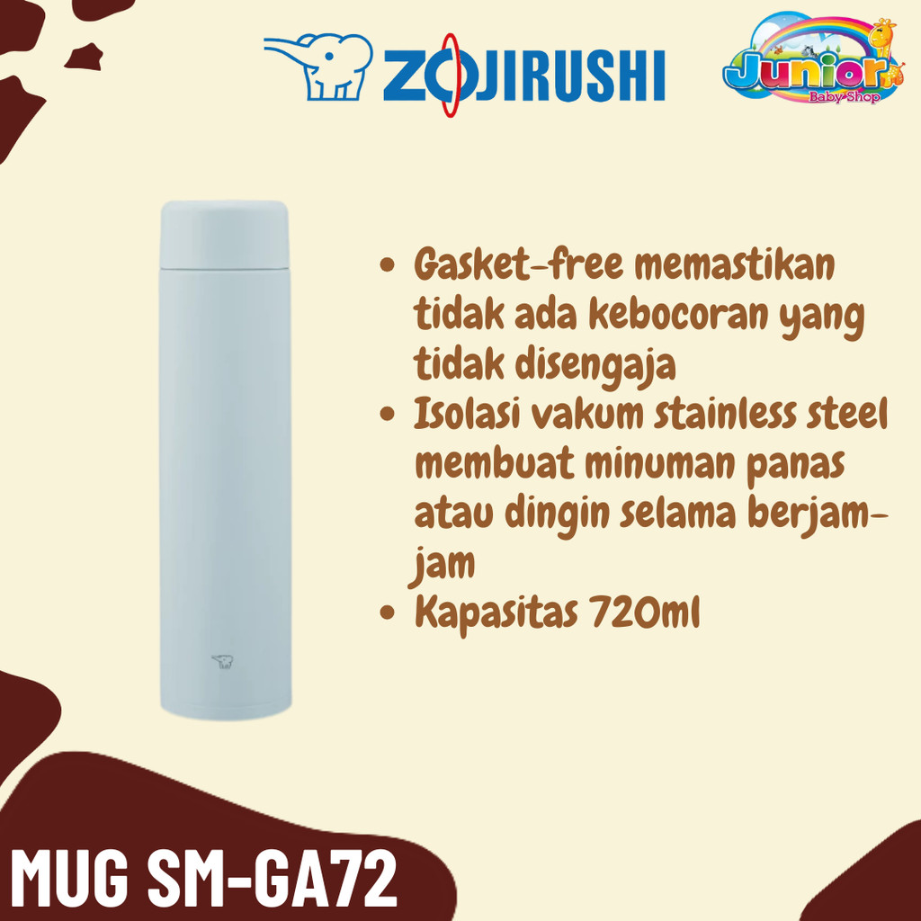 Zojirushi Mug SM-GA72 - Botol Thermos