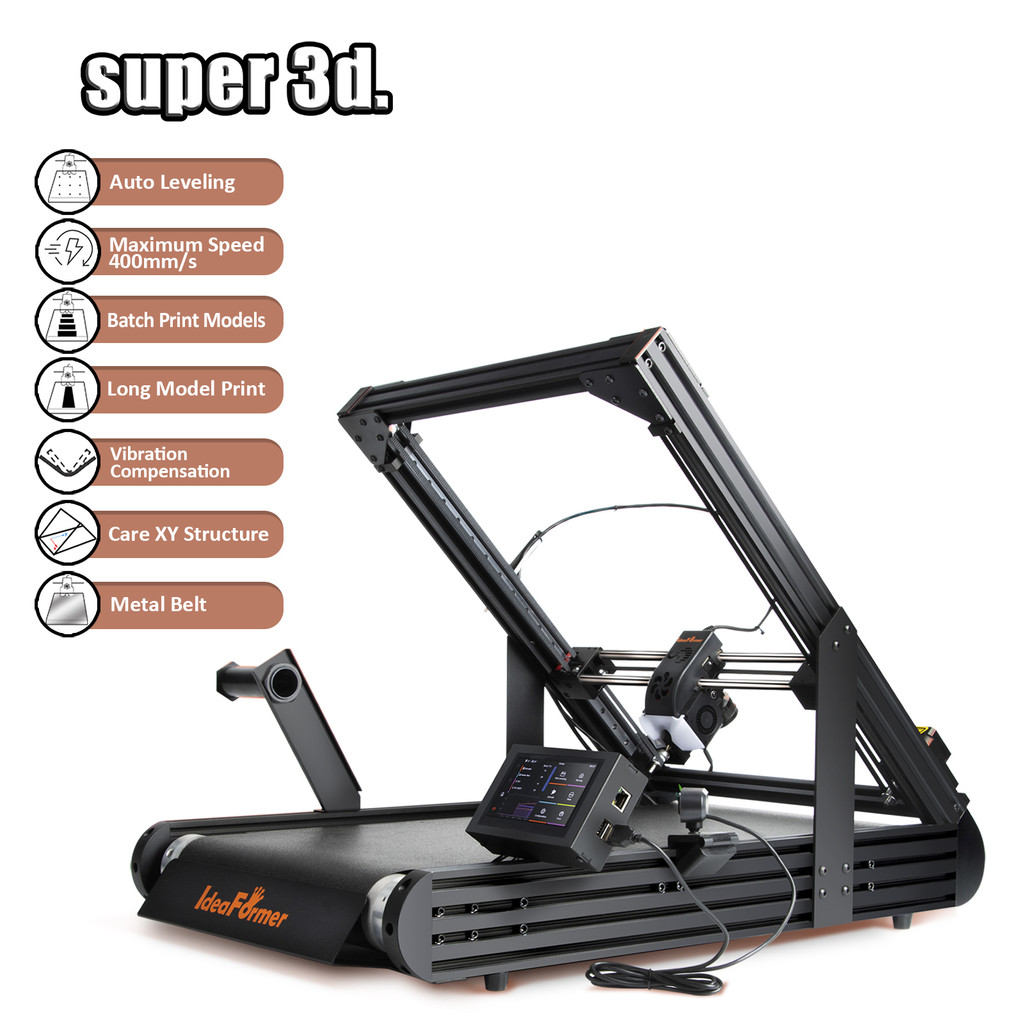 IdeaFormer IR3 V2 Infinite Z-axis Printing Metal Belt Core XY Structure Klipper Firmware Fast Printi