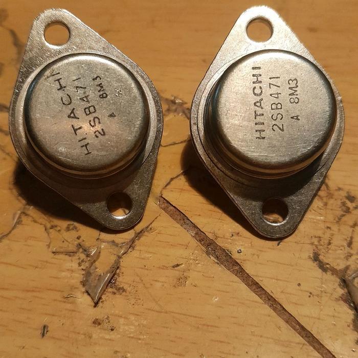 Transistor Germanium 2SB471 2SB 471 B471 PNP Hitachi NOS identik B337 BEST