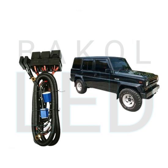 Relay Set Lampu Utama LED H4  Mobil Daihatsu Taft Hiline BL