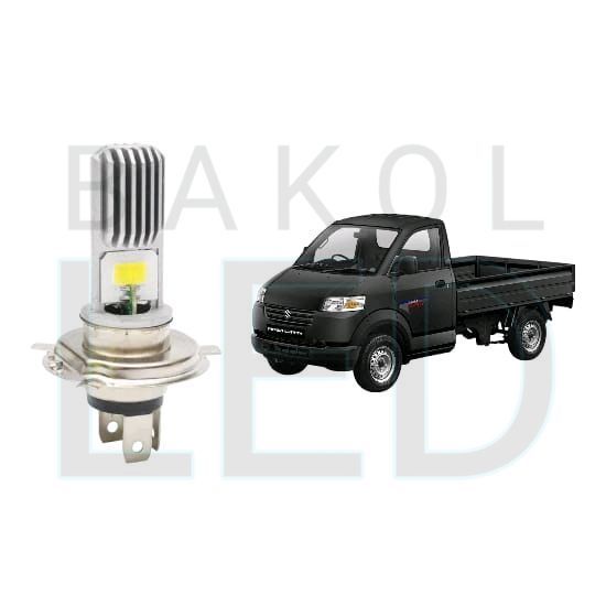 2pcs Lampu Utama LED H4 COB Mobil Suzuki APV Pickup BL