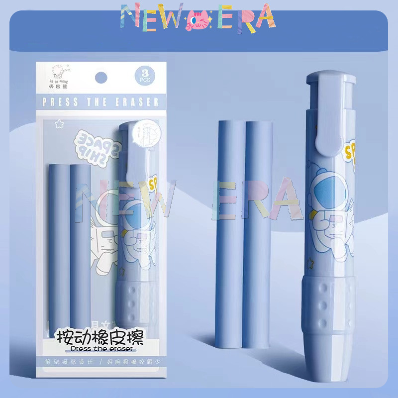 Penghapus Pensil / Penghapus Mekanik Kartun/Penghapus Pensil Karakter / Penghapus Pensil