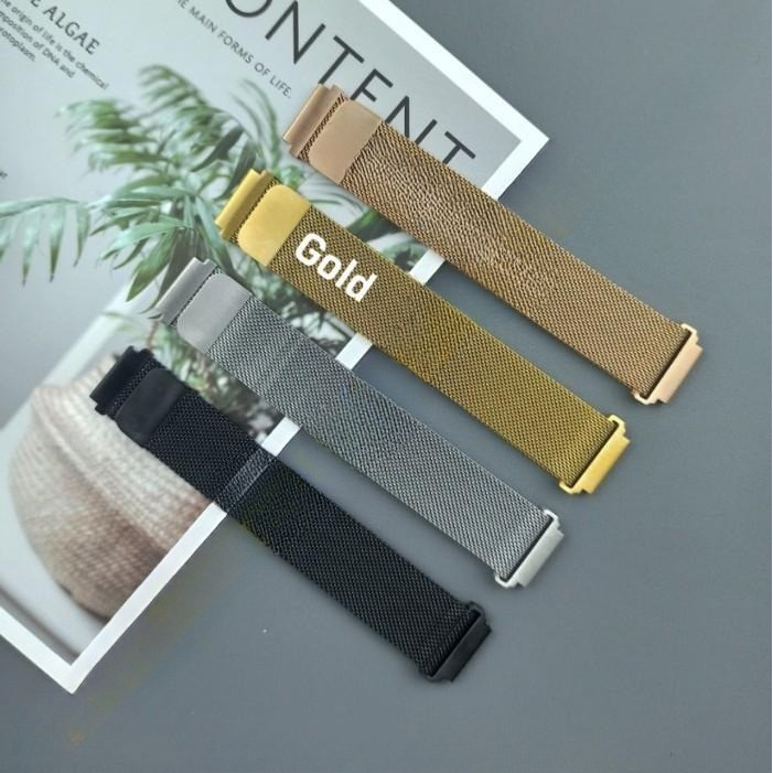 18mm MILAN Strap Fossil Gen 4 41mm Venture HR Women Magnet Stainless