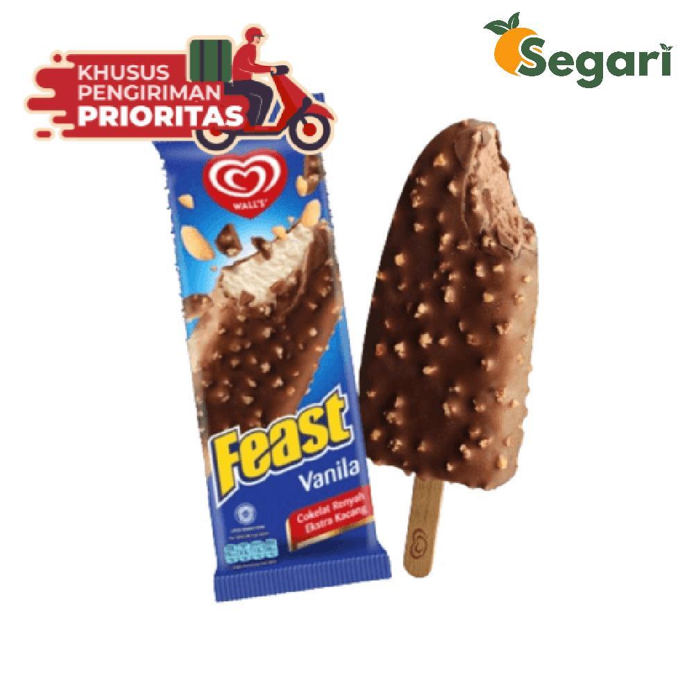 Walls Es Krim Feast Vanilla Relaunch 65 ml