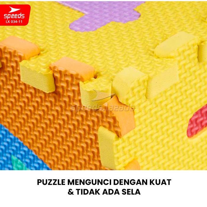 SPEEDS Evamat 60x60cm Matras Puzzle Karpet Puzzle Matras Eva Alas