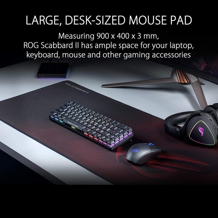 Mouse Pad Gaming Asus ROG Scabbard II Extended Gaming Mouse Pad