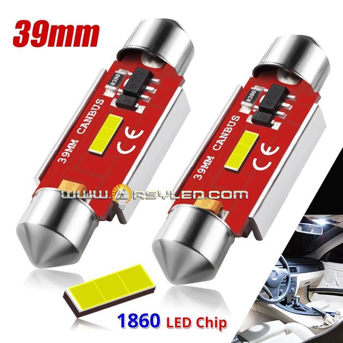 Lampu Led Plafon Mobil Kabin 39 mm chipset XL7 all new Ertiga Belakang