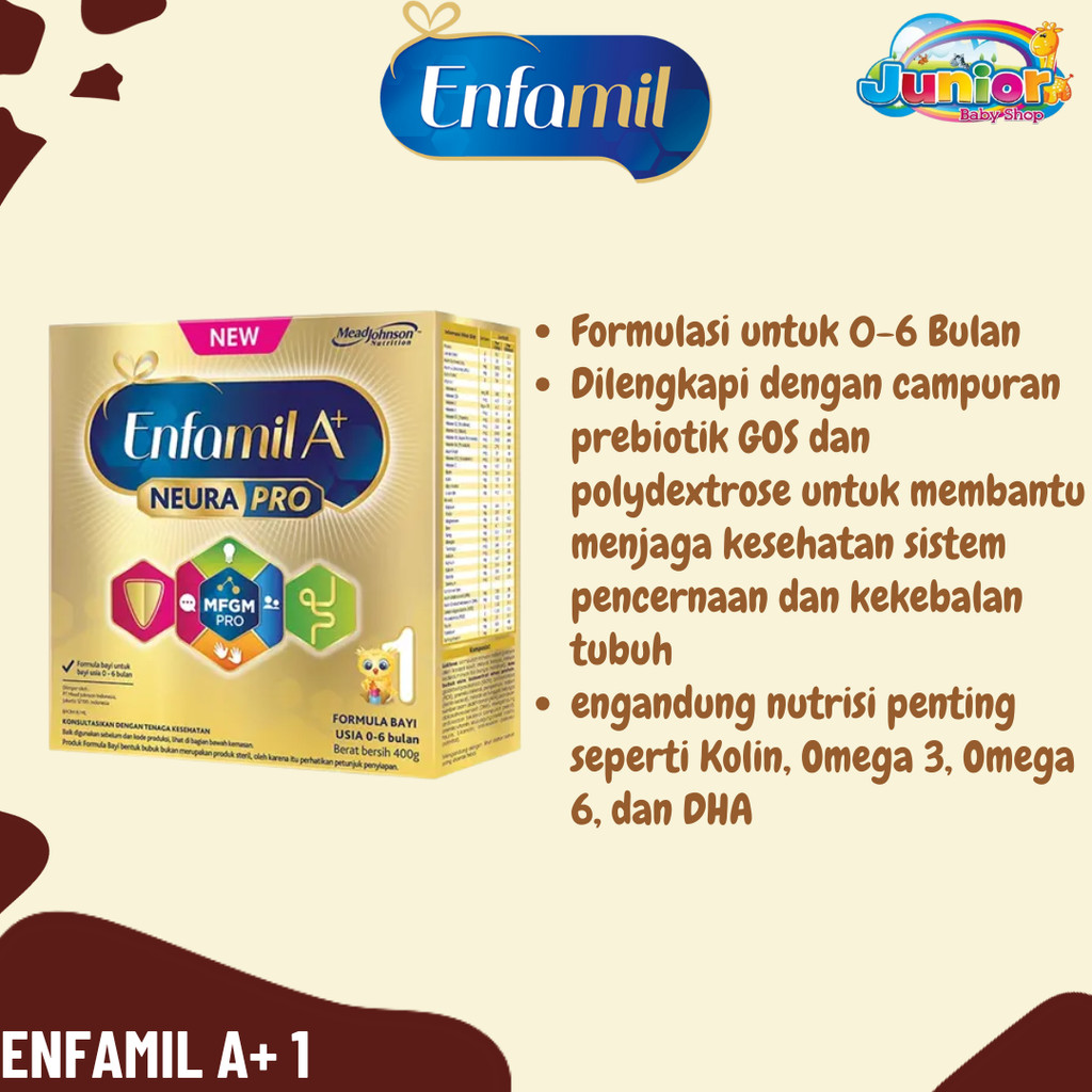 Susu Enfamil A+ 1 - Susu Formula Bayi