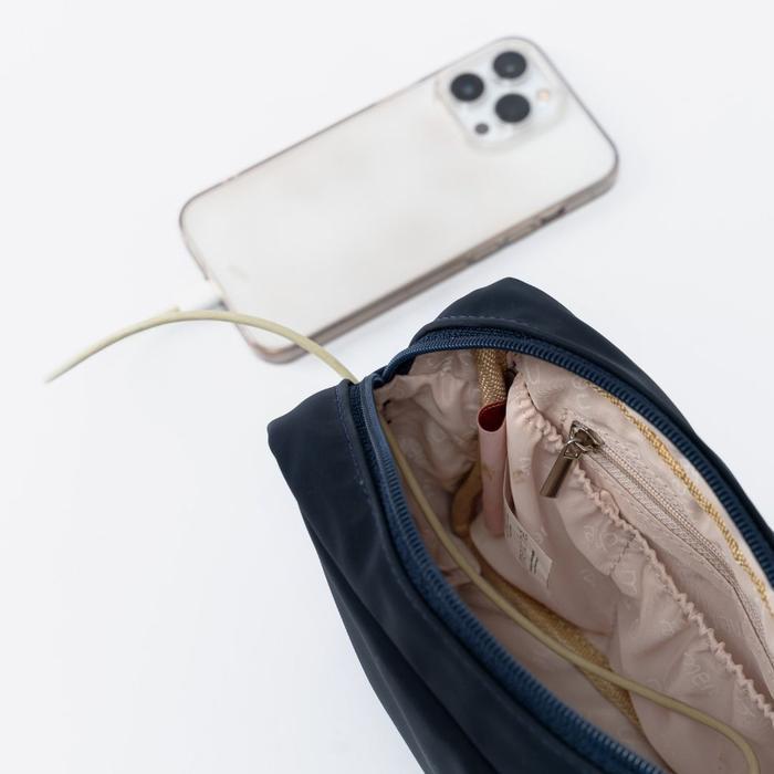 promo  -⁠Merche Dompet Wanita Eldie Pouch - Black