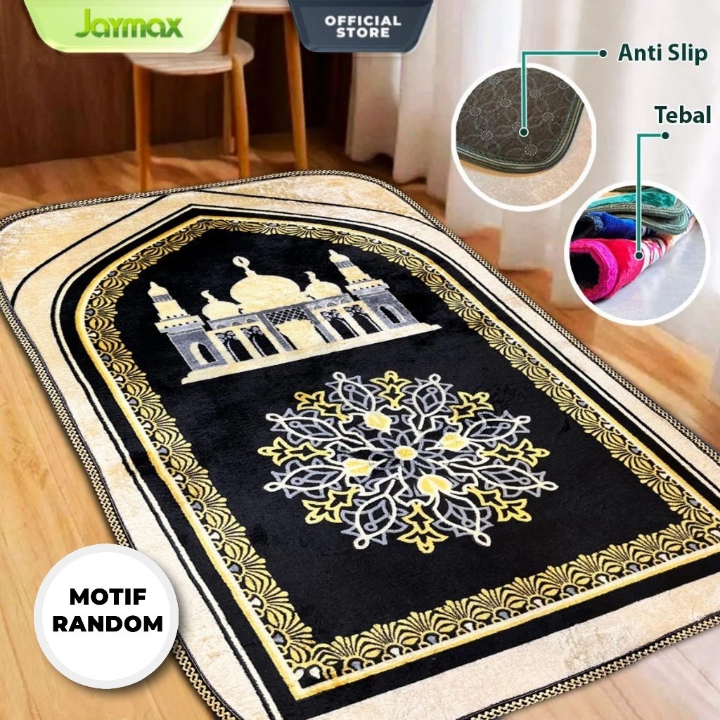 Sajadah Turki Tebal / Sejadah Premium Halus Lembut Empuk Sajadah Busa Ukuran 70x110 Warna Pink