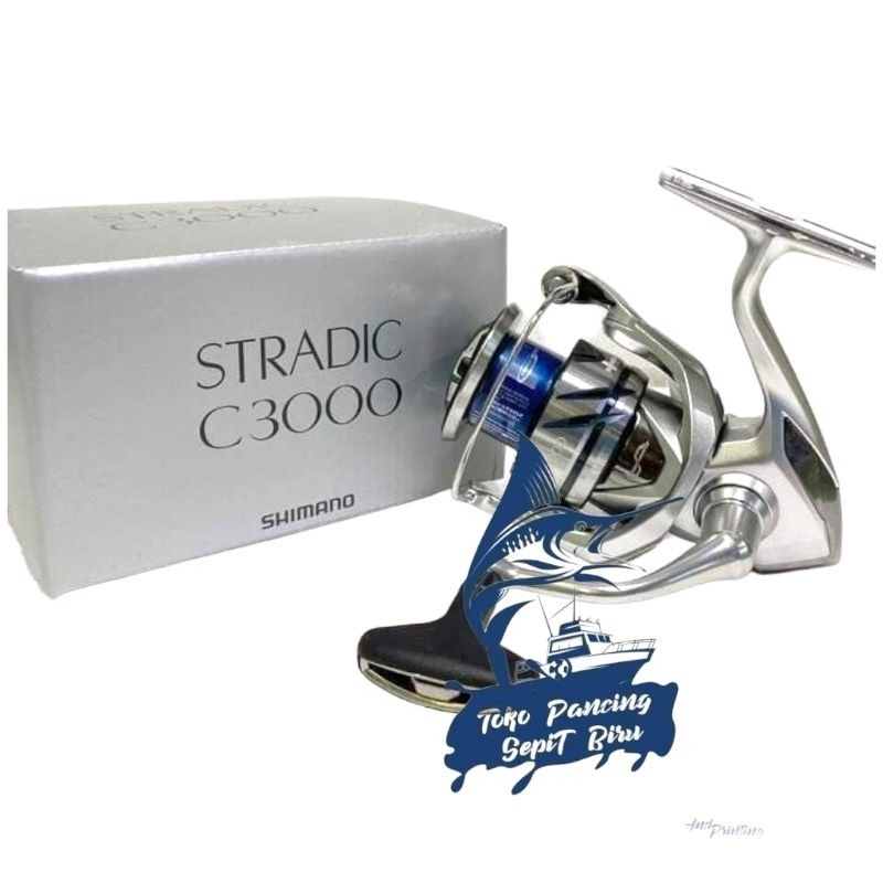 REEL SPINNING SHIMANO STRADIC FM C3000 NEW 2023 REEL PANCING GALATAMA