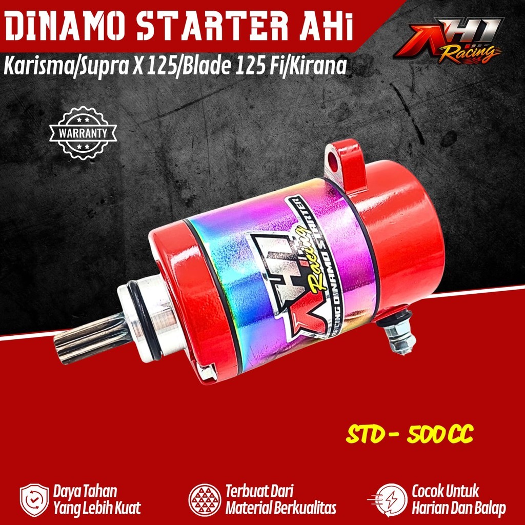 AH1 DINAMO STARTER BORE UP 500CC KPH KHARISMA SUPRA X 125 BLADE 125 Fi KHARISMA KIRANA WAVE 125 BORE