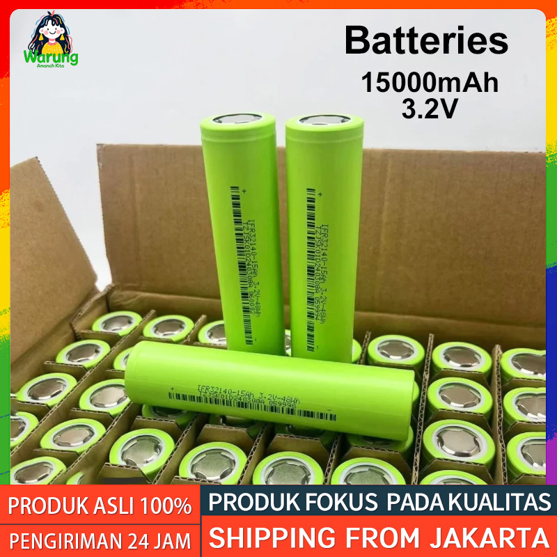 3.2V 15Ah 32140 lifepo4 Baterai baterai lithium besi fosfat/baterai lifepo4 32140 15ah new 5c batre 