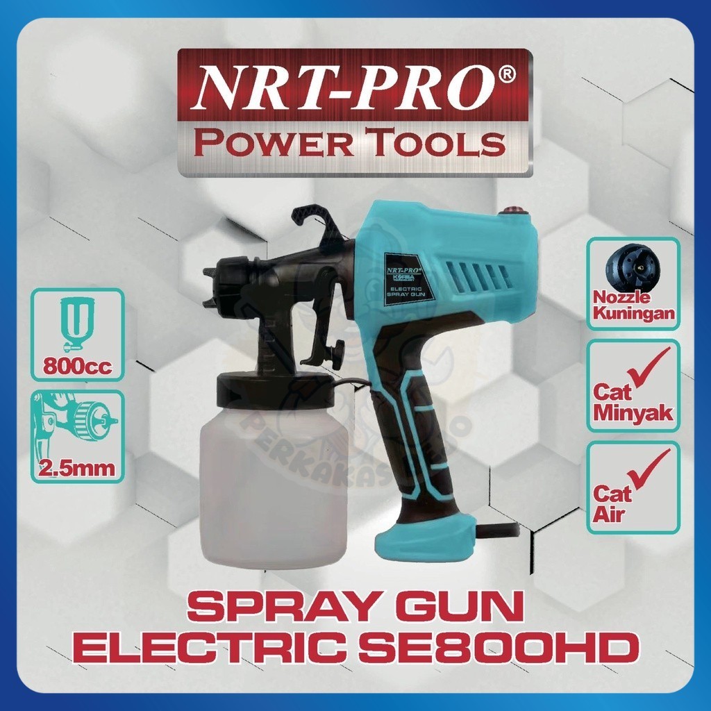 SPRAY GUN LISTRIK NRT PRO SE800HD - Nosel / Nozzle jarum KUNINGAN electric sprayer gun NRT-pro SE 80
