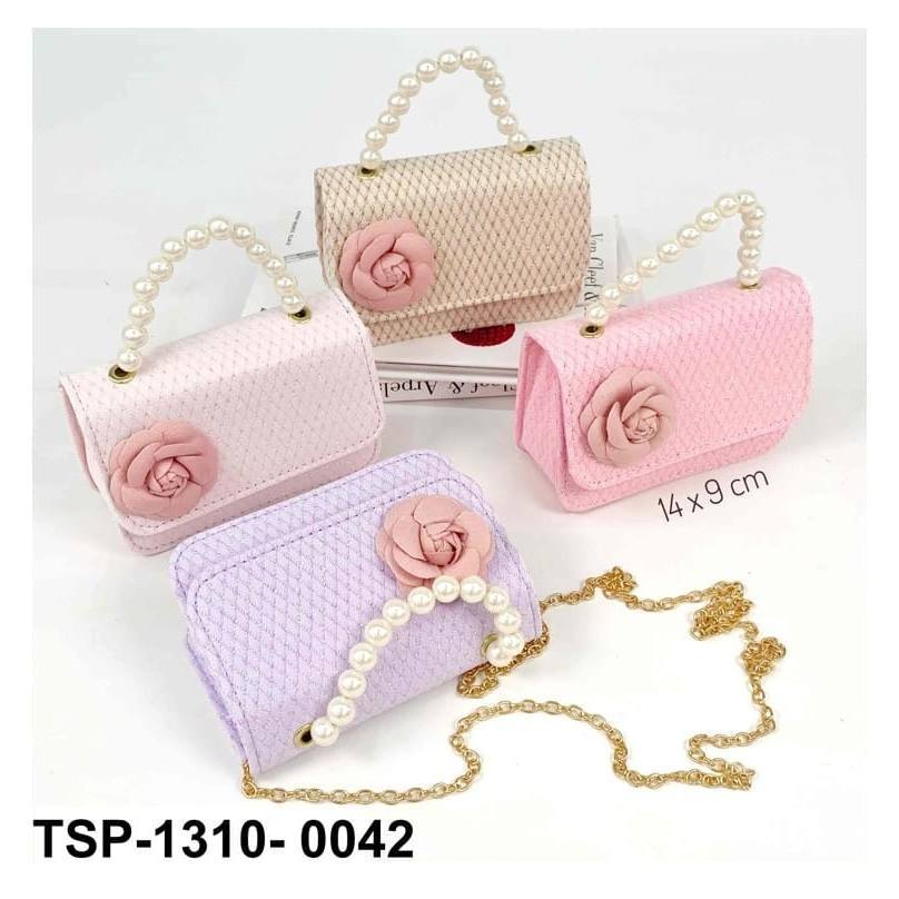 TAS SELEMPANG MUTIARA MINI BUNGA Wanita Kekinian