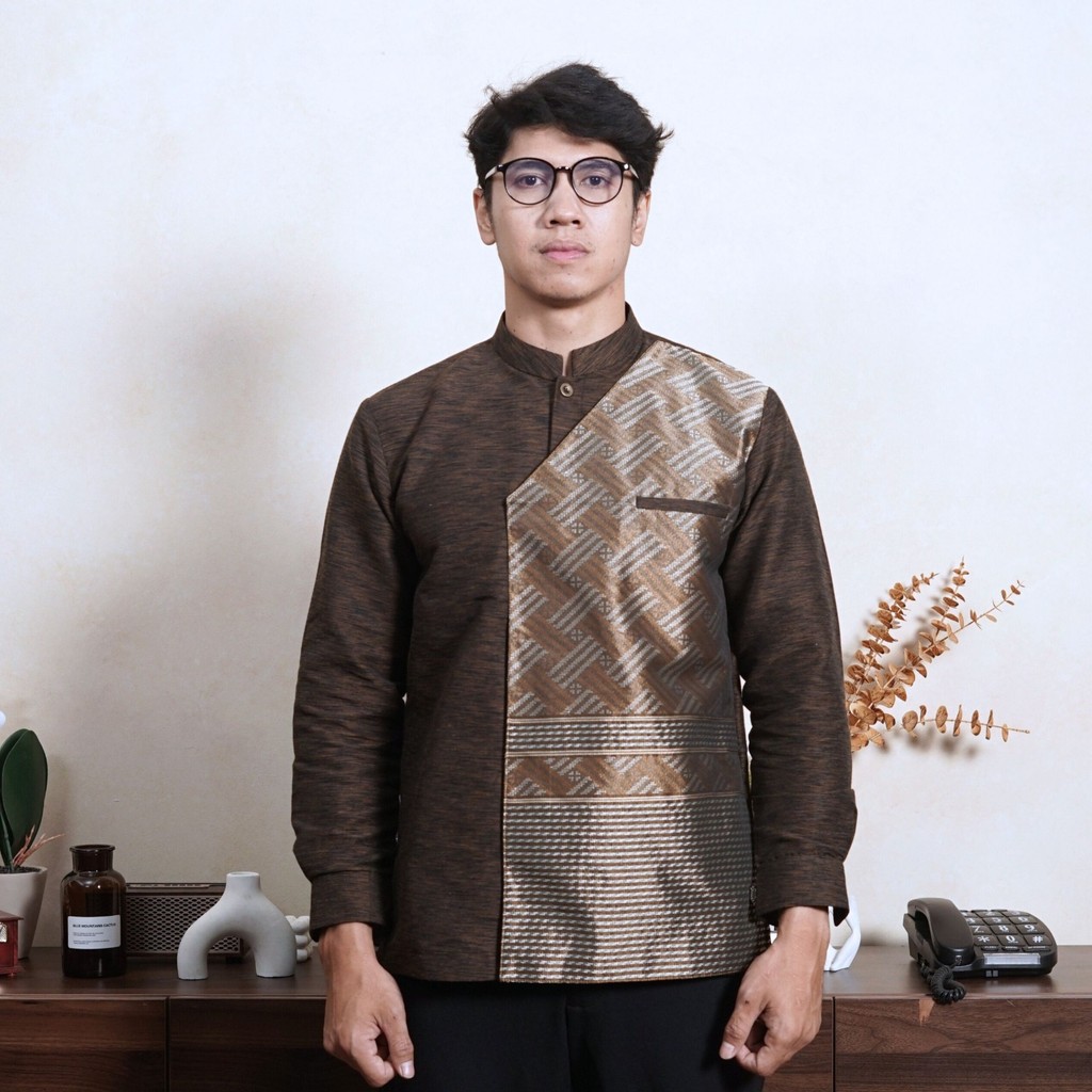 NEU MEN Suit Pria Kayana Suit  Pria  Pria Bahan Katun Lurik Batik Premium