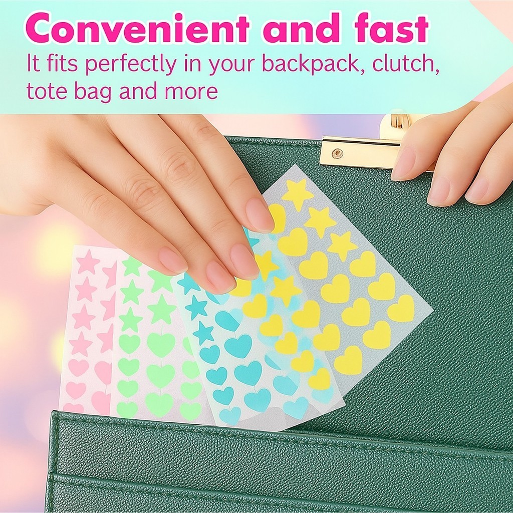 36 PCS Acne Patch Stiker Penghilang Jerawat Bintang Love Pimple Patch Sticker Acnes Tape Removal Spo