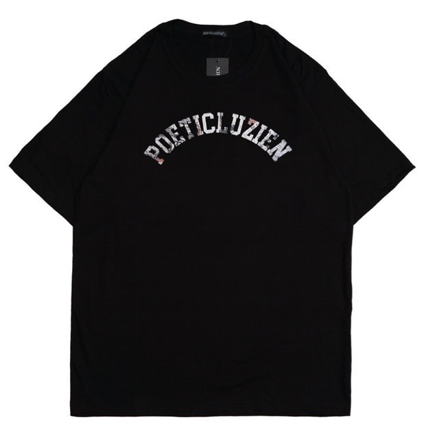Poeticluzien Black T-Shirt Magazine