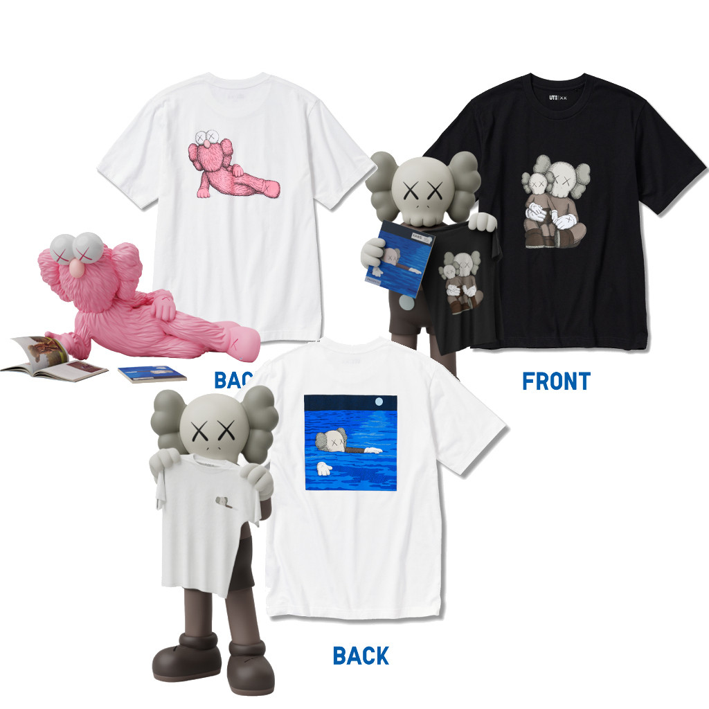 KAWS COLLECTION TEE / KAOS UNIQLO X KAWS / KAOS UT / UNIQLO TEE / KAWS TEE / TSHIRT UNIQLO X KAWS
