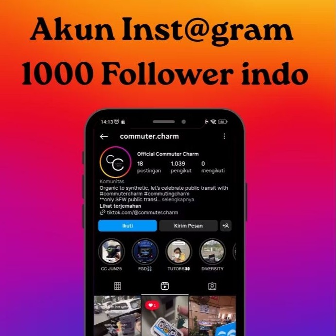 AKUN INST4GR4M 1K  FOLLS INDO
