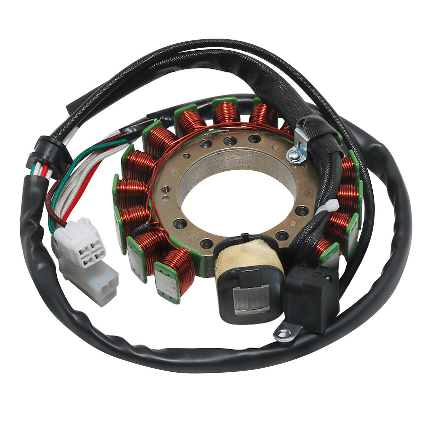 Motorcycle Generator Stator Coil For Yamaha YFM350 YFM350FH YFM350FW YFM350FWB YFM350FX 350 4WD 4KB8