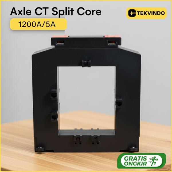CT Split Core Current Transformer AXLE 1200A/5A Sensor Arus Akurasi Tinggi Panel Listrik