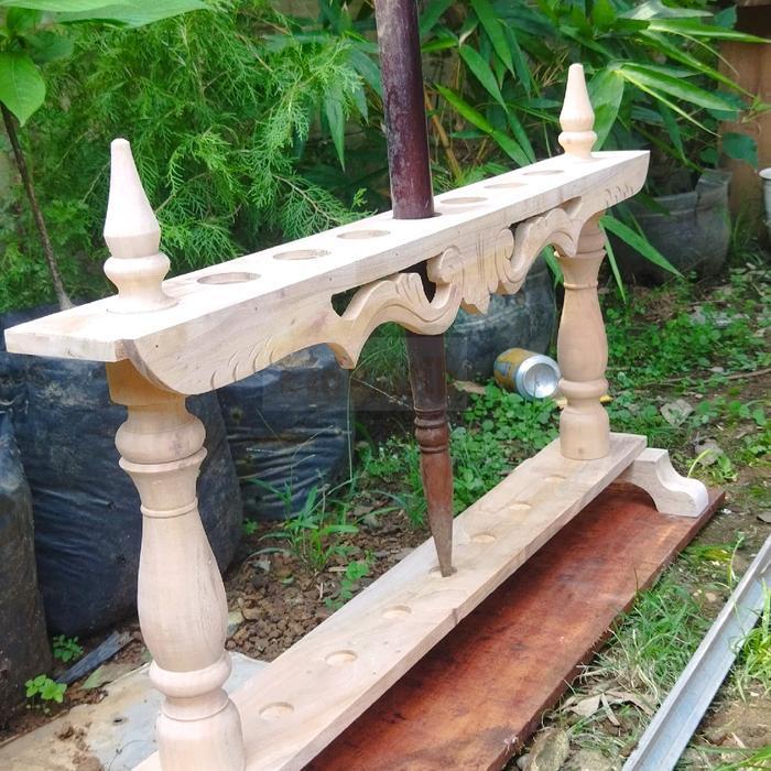 jagrak pusaka / pusaka lubang 7 natural halus EA34324