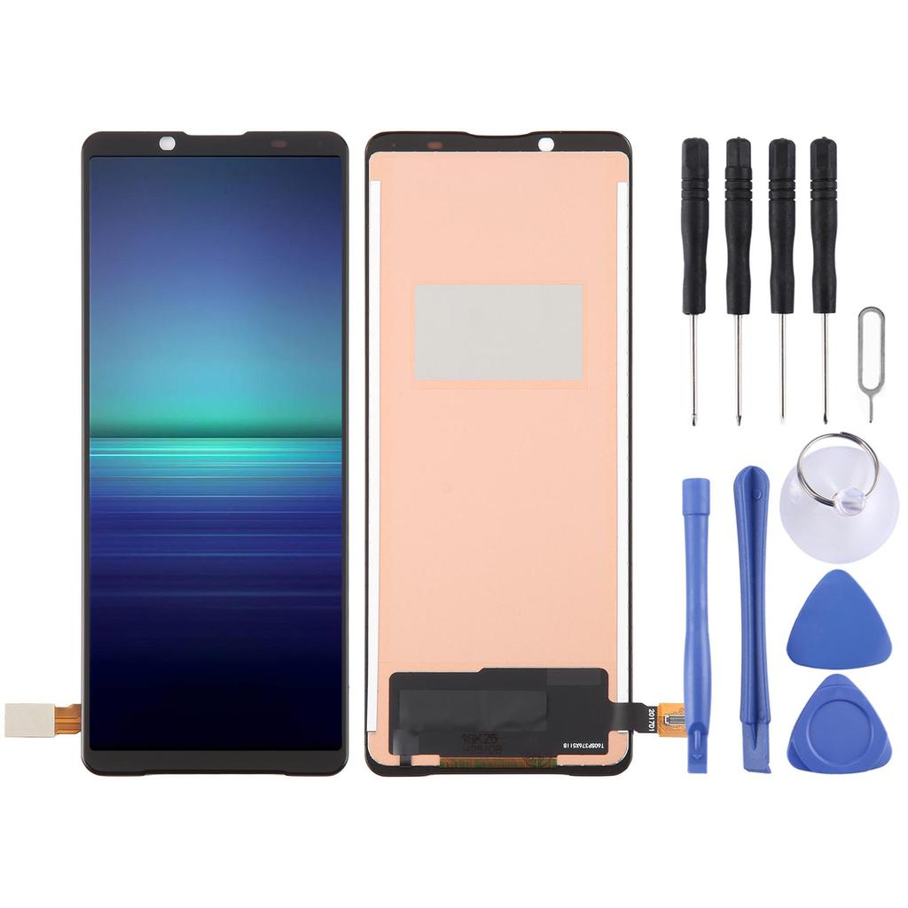 TFT LCD Screen for Sony Xperia 5 II / Xperia 5 III /  Xperia 5 IV with gitizer Full Assembly Phone P