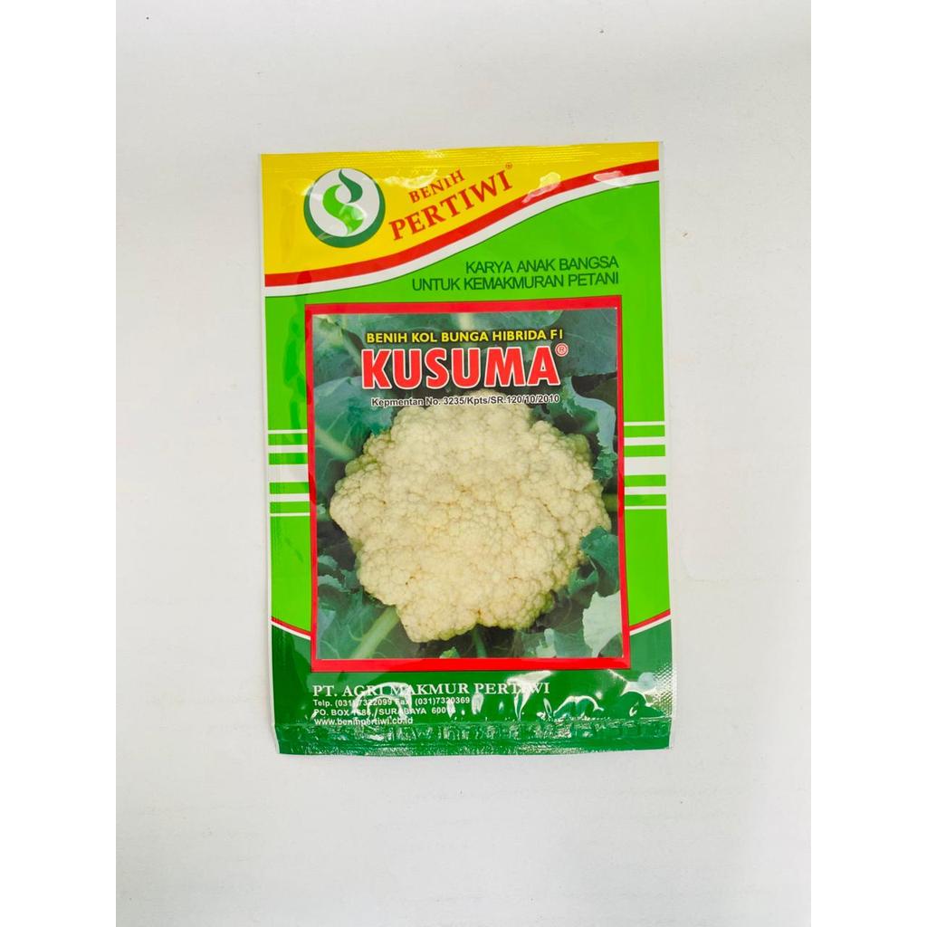 benih bunga kol dataran rendah hibrida F1 KUSUMA isi 10gr dari pertiwi