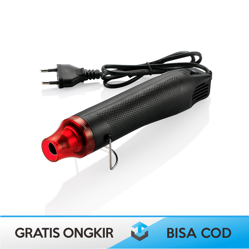 Ready Stock  HEAT GUN LOW WATT MINI TAFFWARE QST ORIGINAL - HEAT GUN ELEKTRIK TAFFWARE ORI LOW WATT 
