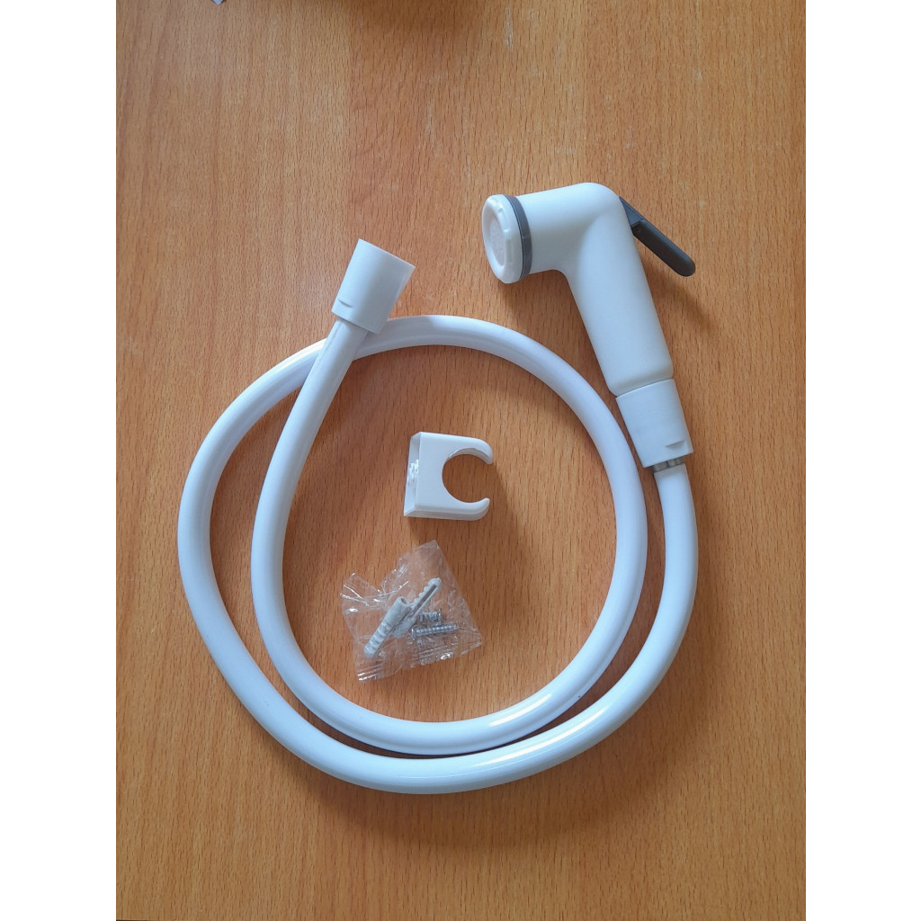 Shower Bidet - Shower Kloset Duduk 2 Fungsi Putih