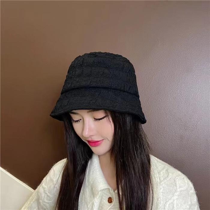 WINTER bucket hat woman premium / topi pantai bucket branded wanita / korean summer hat / topi wanit