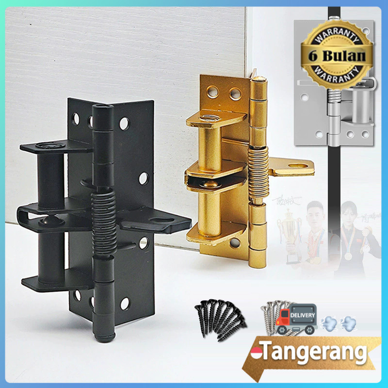 Engsel Pintu Tutup Otomatis Spring Closer / Engsel Penahan Pintu / Engsel Otomatis Buka Tutup