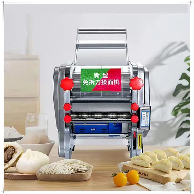 electric noodle machine Commercial household Pasta Maker automatic stainless steel dough rolling mac