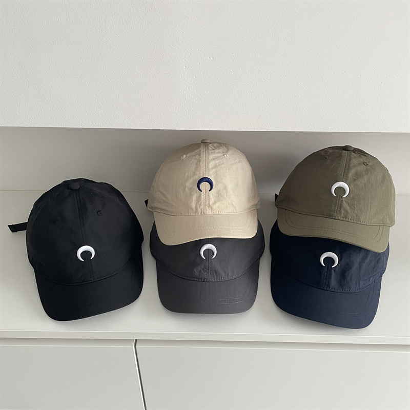 Topi Anak Laki Laki Premium Topi Baseball Anak Cowok Motif Bulan Sabit Polos Topi Anak Usia 2-8 Tahu