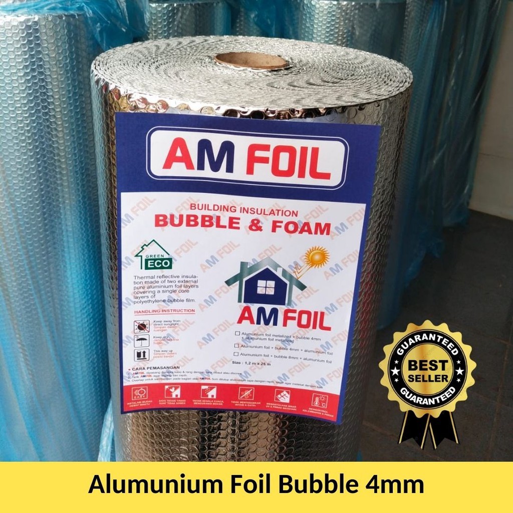 fi_trendy - Terlaris Alumunium Foil Bubble 4mm - Alumunium Foil Atap - Alumunium Foil Bubble - Alumu