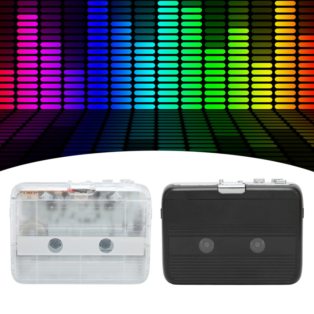 Portable Bluetooth Cassette Player TON007B Bluetooth Cassette Player with Headphone Auto Reverse Fun