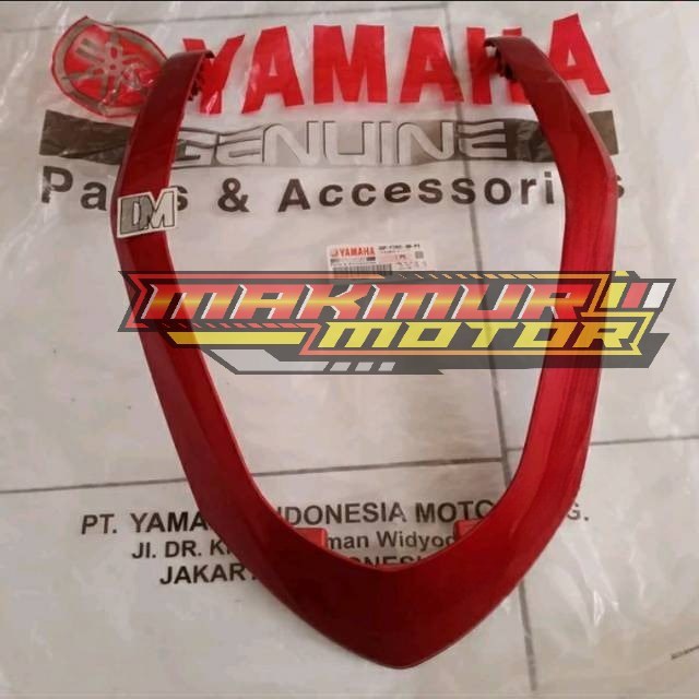 cover front dasi alis depan Nmax N max warna merah marun asli original Yamaha