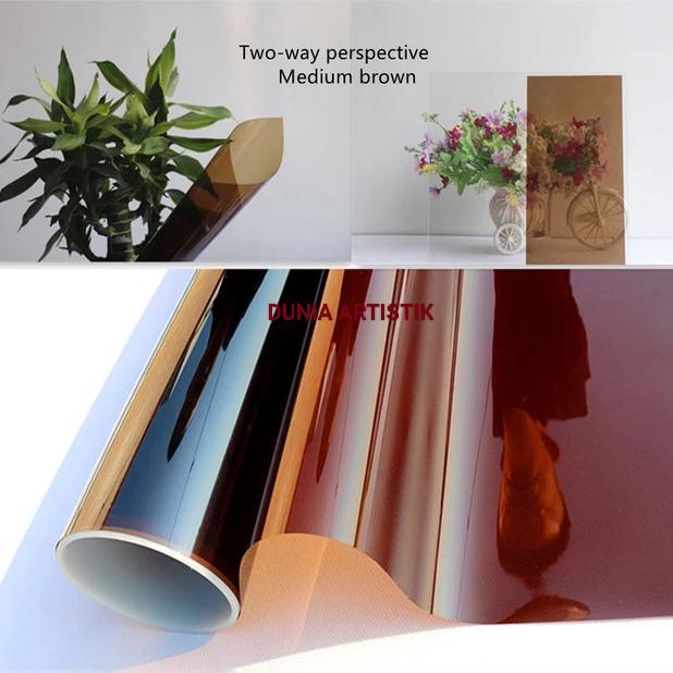 Sale Kaca film riben coklat // kaca film brown // kaca Riben Car - Light brown 60% Terlaris
