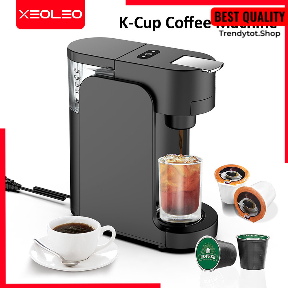 DISKON XEOLEO Mini Multiple Capsule Coffee K-Cup Machine 3.5Bar Cafetera Pod Coffee Maker Express Co