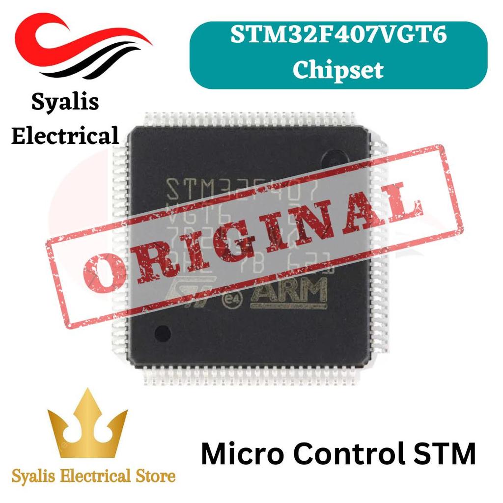STM32 STM32F407VGT6 chipset STM ARM [Syalis]