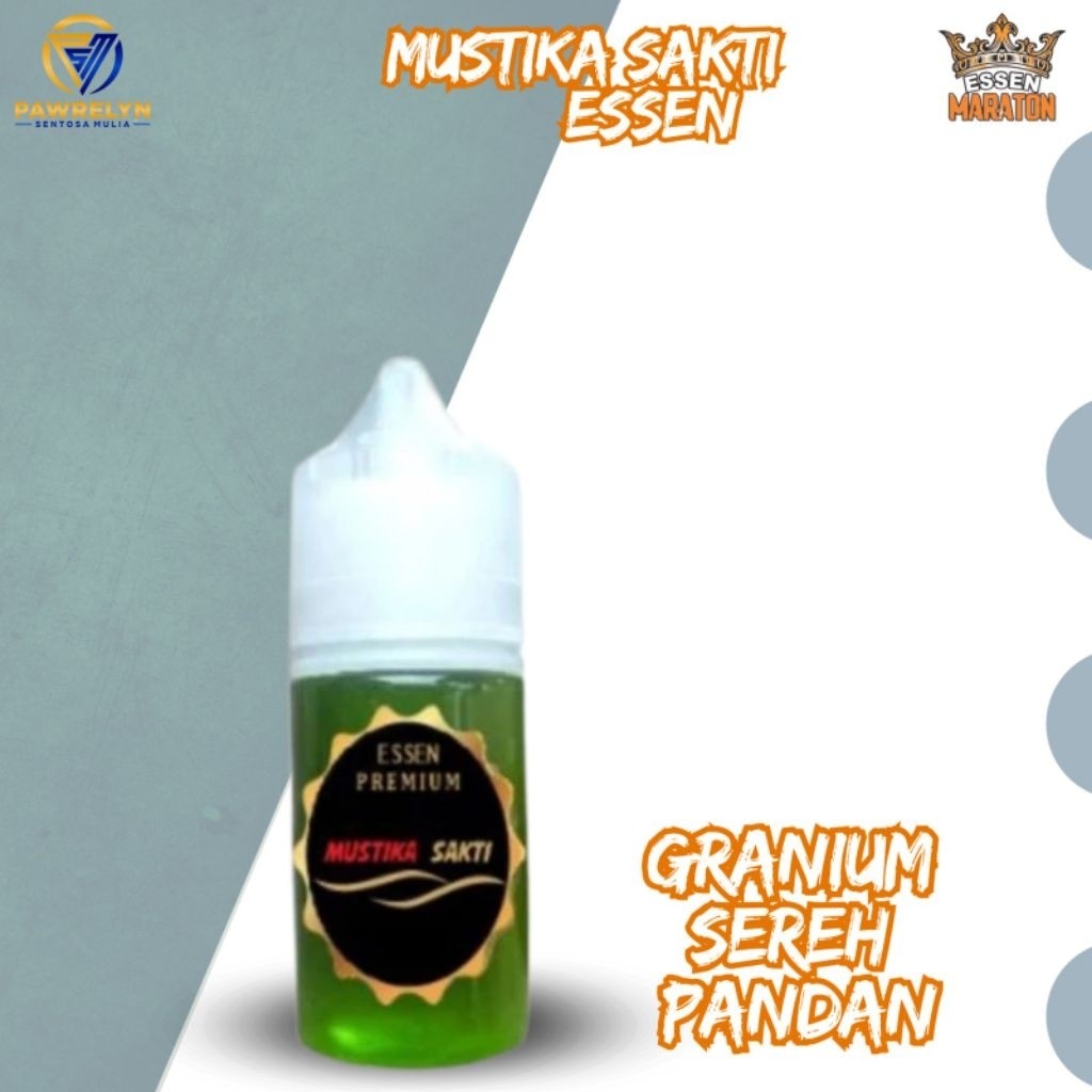Silihwargi - GERANIUM SEREH PANDAN Essen Pancing Oplosan Galapung Ikan Mas 30ml mustika Essen premiu
