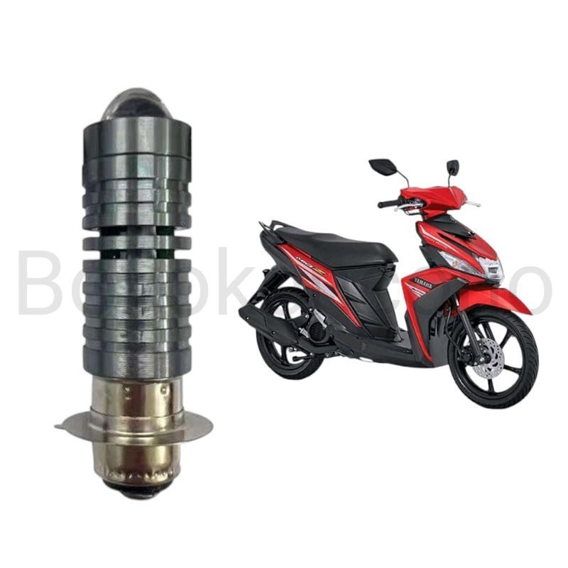 1pcs Lampu depan LED H6 Laser motor Yamaha Mio Z Byk