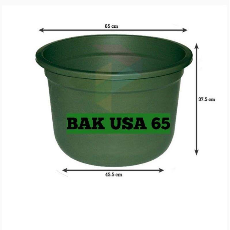 Bak jumbo USA 65/jolang plastik besar