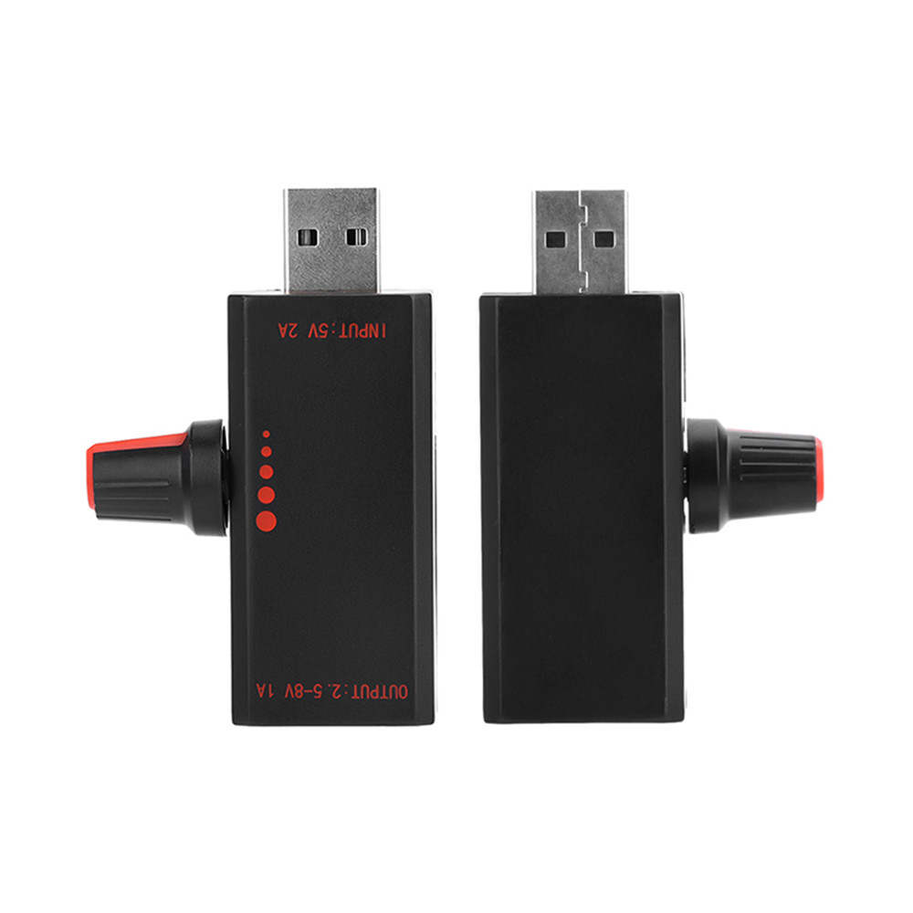 3W USB Fan Speed Regulator 5V2A to 5-9V1A USB Fan Steess Speed Controller with Swits Power Supy