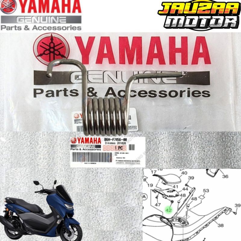 PER DUDUKAN COVER TANGKI BENSIN ALL NEW NMAX B6H-F7426-00 ORIGINAL YAMAHA