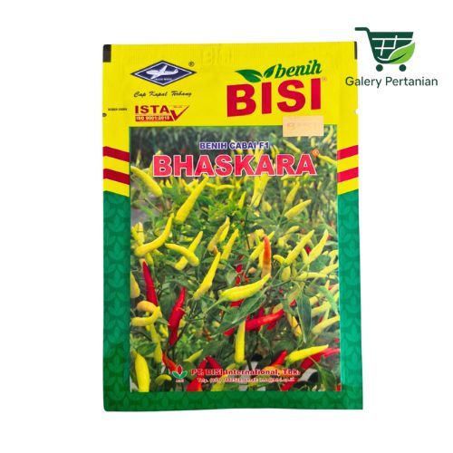 BHASKARA 10gr Benih Cabe Rawit Original PT Bisi Umur Genjah Dan Cap Kapal Terbang