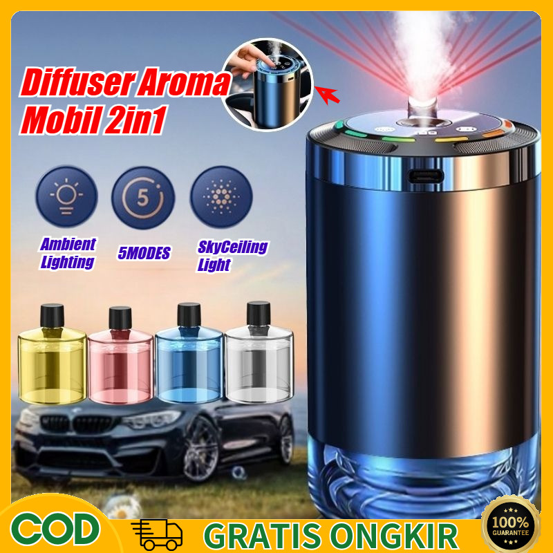 [COD] Diffuser Aromaterapi Mobil -Pengharum Mobil Wangi Segar,Penghilang Bau(Pengharum Mobil,Diffuse