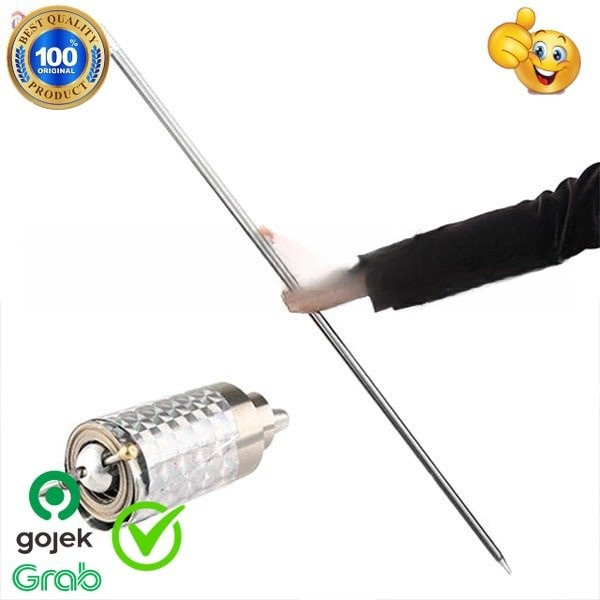 ENMA MAGIC STAFF - Tongkat Sulap Appearing Metal Cane Magic Trick DD