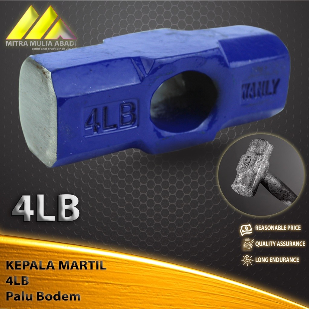 BAR Store - PALU BODEM MARTIL BESAR 4 LB / 4LBs